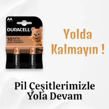 Yolda Kalmayın: Pil Çeşitlerimizle Yola Devam Edin