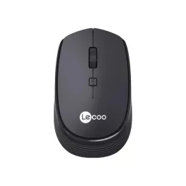 Lenovo Lecoo WS202 Kablosuz Mouse | 1200DPI | 4 Tuşlu | Ergonomik Tasarım | 10 Metre Mesafe | Siyah