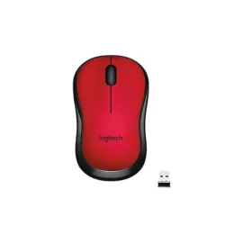 Logitech M220 Sessiz Tıklama 1000Dpi 2.4Ghz Kablosuz Optik Mouse Kırmızı