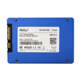 Netac N600S 256GB SATA III SSD ile Bilgisayarınızı Hızlandırın!