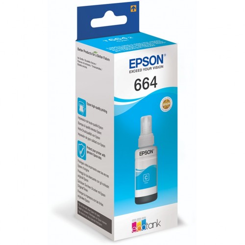 Epson 664 Mavi Orjinal Mürekkep 70 ML