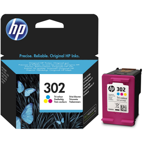 Hp 302 Renkli Orjinal Kartuş 165 Sayfa ( nr302r)