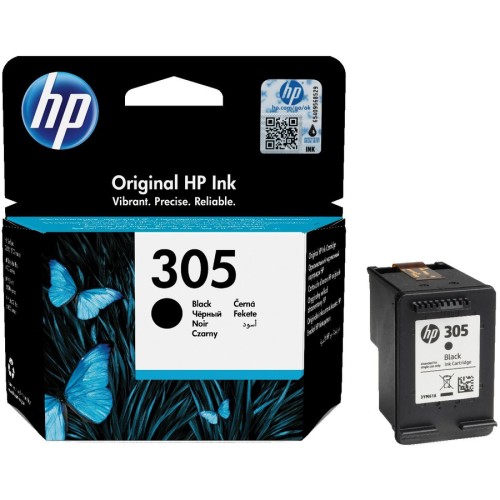 Hp 305 Siyah Orjinal Kartuş 120 Sayfa ( nr305s)