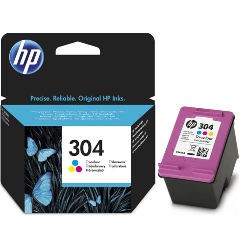 Hp 304 Renkli Orjinal Kartuş 100 Sayfa (nr304r)