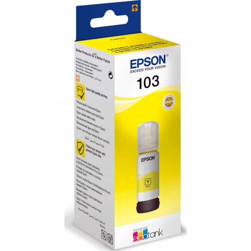 Epson 103 Sarı Orjinal Mürekkep 65 ml