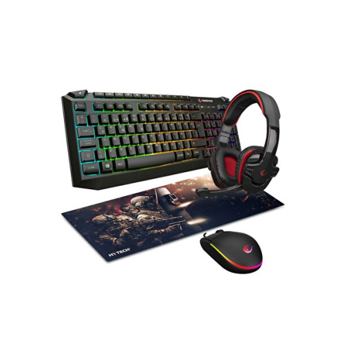 ACL K80 E-Spor 4 lü Oyuncu Set Klavye-Mouse-Kulaklık-Mouse Pad