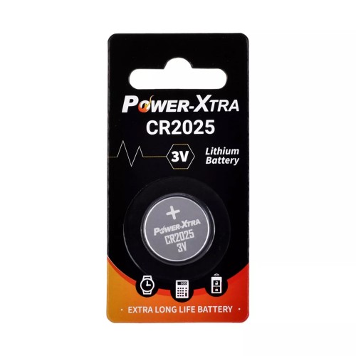 Power-Xtra CR2025 3V Lithium Pil Tekli Blister