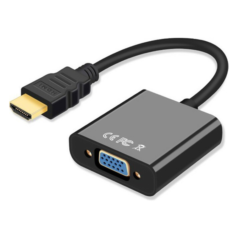 Powermaster PM-2162 HDMI to VGA Çevirici Adaptör Ses Çıkışı Yok