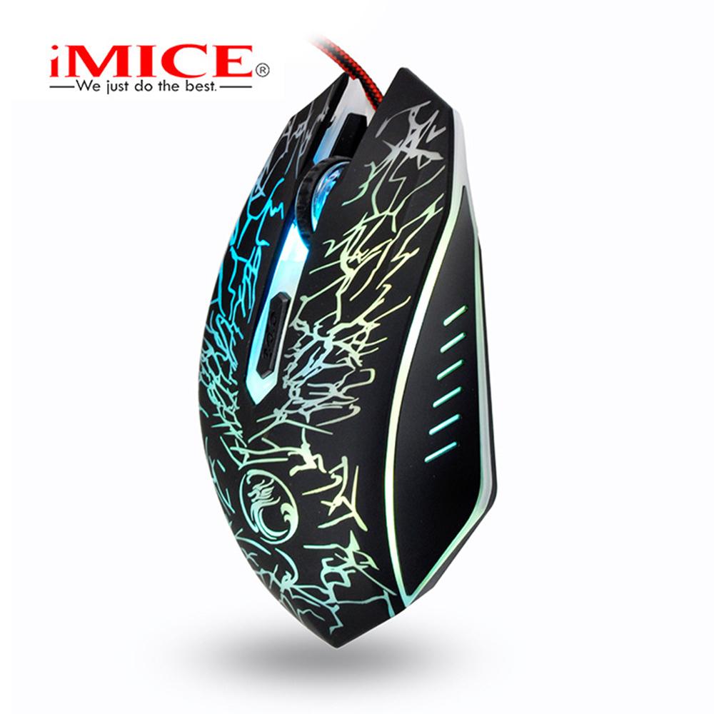 iMice X5 E-Spor Işıklı 3200 Dpi Oyuncu Mouse