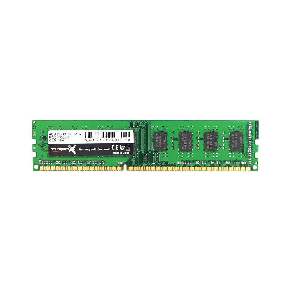 Turbox Race Lap R 4GB DDR3 1333MHz PC Ram | Yüksek Performanslı Bellek Çözümü